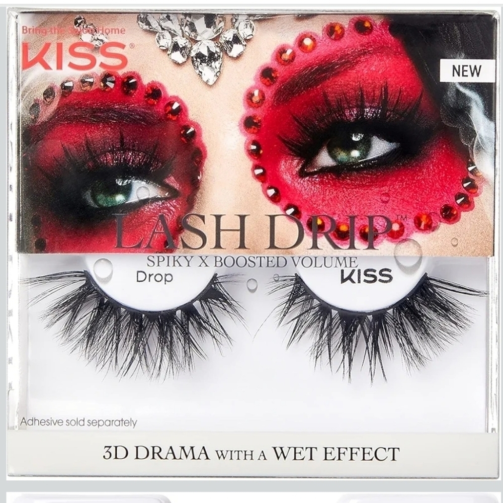 KISS Lash Drip Eyelashes Spiky Boosted Volume DROP